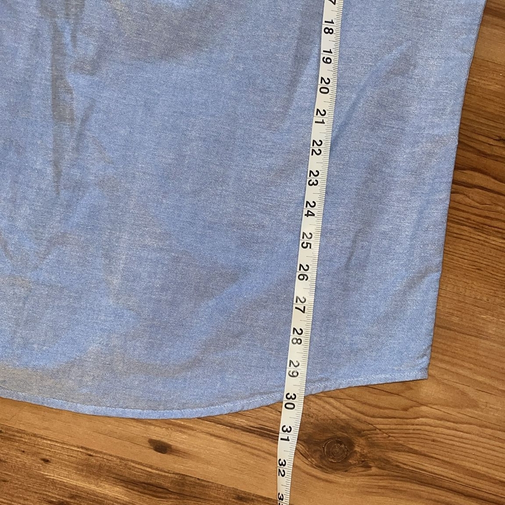 Amazon Essentials Light Blue Casual Button Down S… - image 5